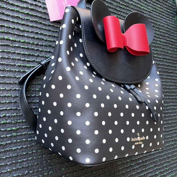 disney x kate spade new york minnie mouse backpack - Picture 2 of 16